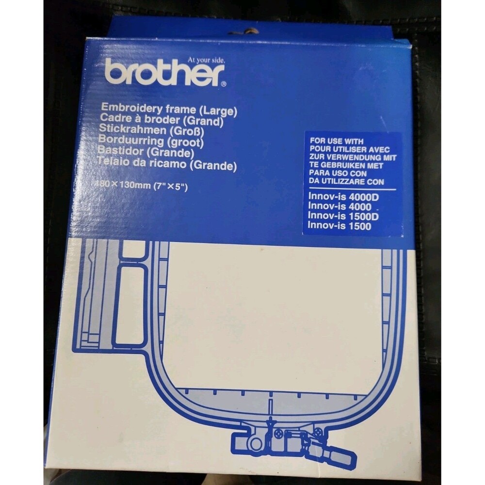 Brother Large Embroidery Frame 7X5 SA439 Use W/Innov-is 4000D, 4000, 1500D, 1500